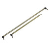 Terrafirma Heavy Duty Steering Rods for Defender 90/110/130, two metal steering rods with ball joints and hardware, designed for off-road vehicle durability - TF250 from JGS4x4.