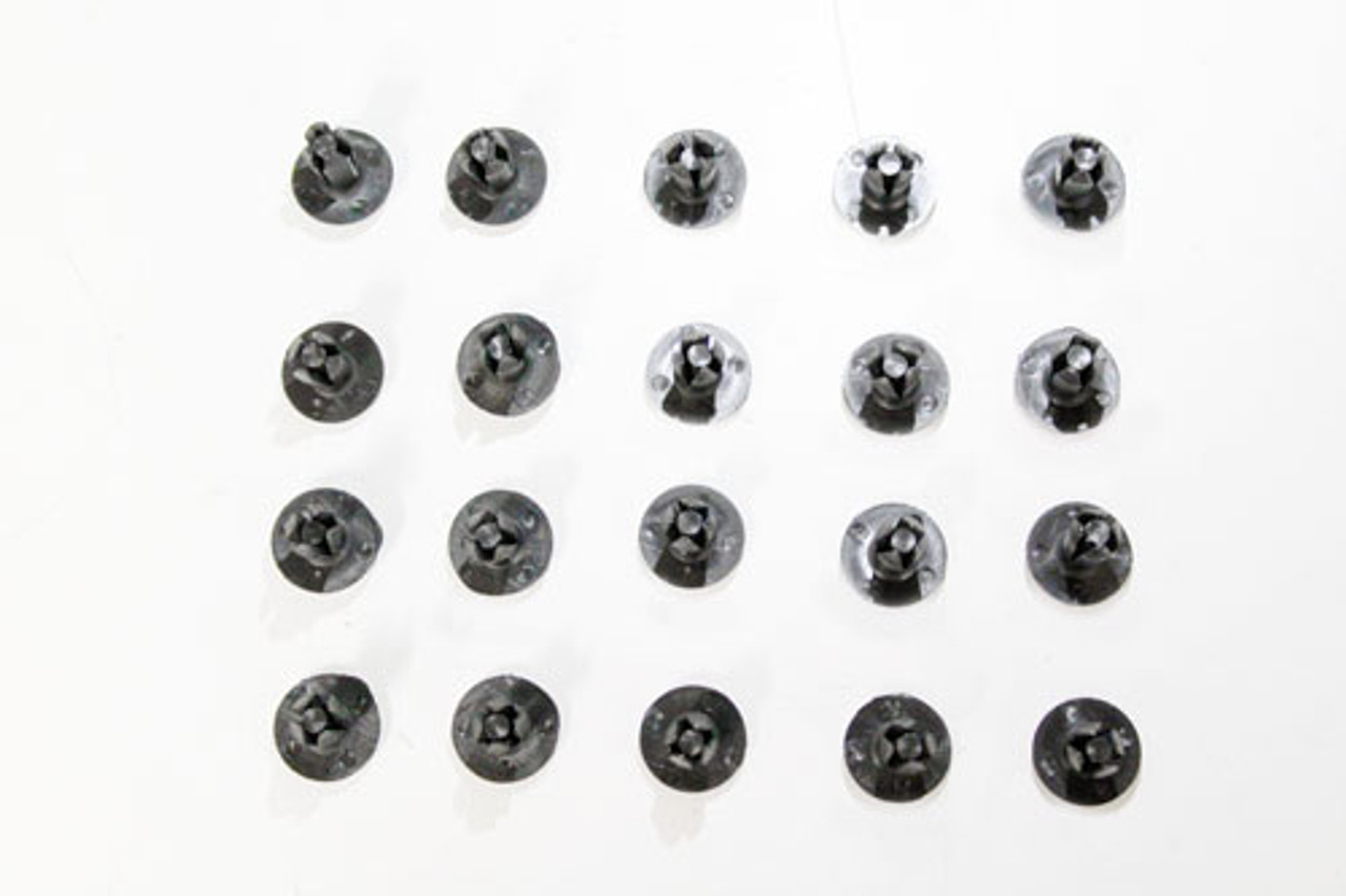 Defender Rivet Type Trim Fastener - Black