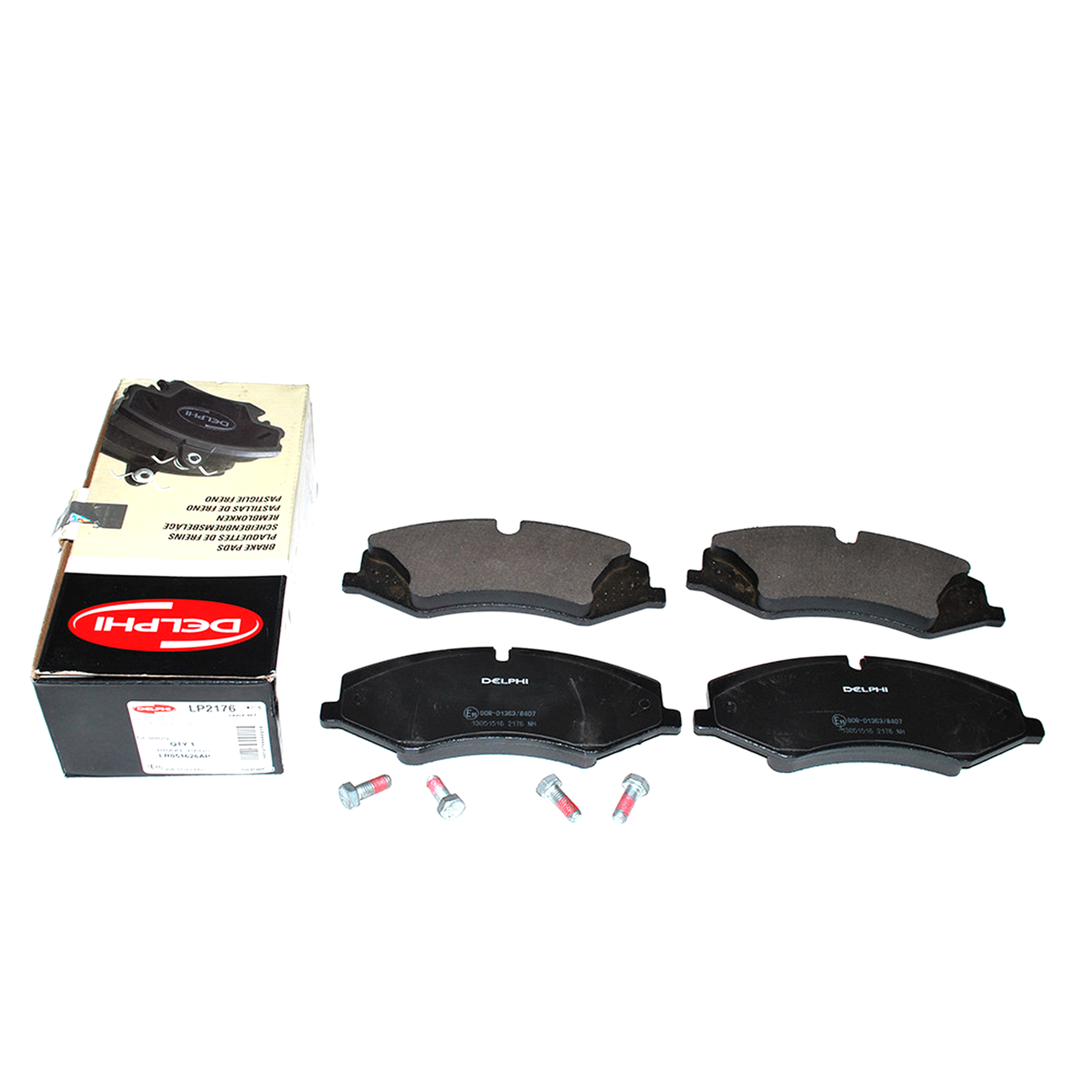 Dynamic Friction Company 5000 Euro Ceramic Brake Pads 1600 1838 00 Front Set For 2015 2019 Land Rover Discovery Sport, 2016 2019 Land Rover Range Rover Evoque