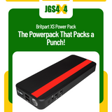 Britpart XS Powerpack 12v Battery Booster Pack