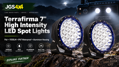 Light Up the Dark: Terrafirma 7″ High Intensity LED Spot Lights