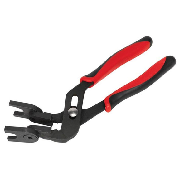 Sealey Tools Oil Cooler Heat Exchanger Quick Coupling Pliers, black and red insulated hand tool for quickly connecting and disconnecting oil cooler heat exchangers.