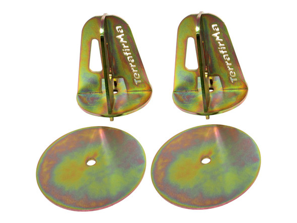 Terrafirma Defender 90 Rear Coil Spring Dislocation Cones, wheel suspension repair parts for off-road vehicles.