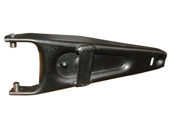 Direct Replacement Heavy Duty Clutch Release Fork for Discovery & Defender TDi, black metallic clutch release fork for off-road vehicle.