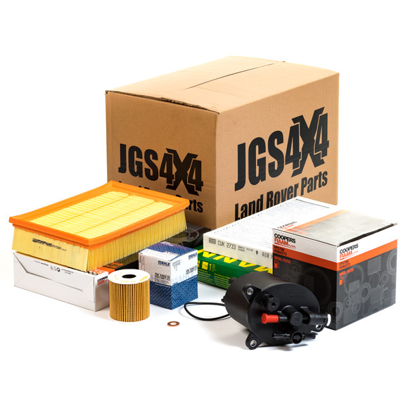 OEM premium engine service filter kit for Freelander 2 L359 2.2 TD4 SD4 diesel 2007–2014 - DA6038P from JGS4x4.