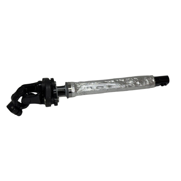 Steering Column Lower Shaft Right Hand Drive for Range Rover Sport, automotive steering component with black and silver parts on a white background - LR071146 from JGS4x4