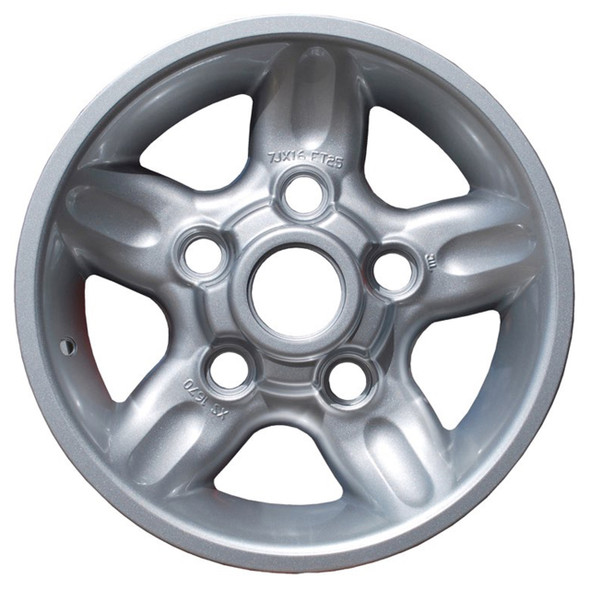 Defender & Discovery 1 Deepdish 16" Silver Alloy Wheel - ANR3631MNH