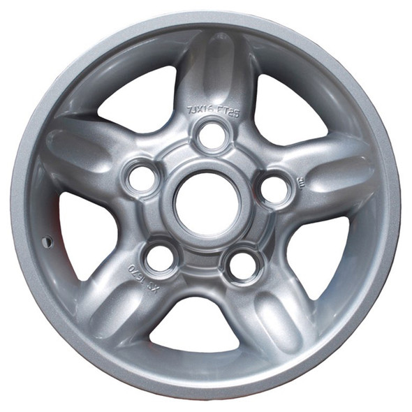 Defender & Discovery 1 Deep-dish 16" Silver Alloy Wheel from JGS4x4