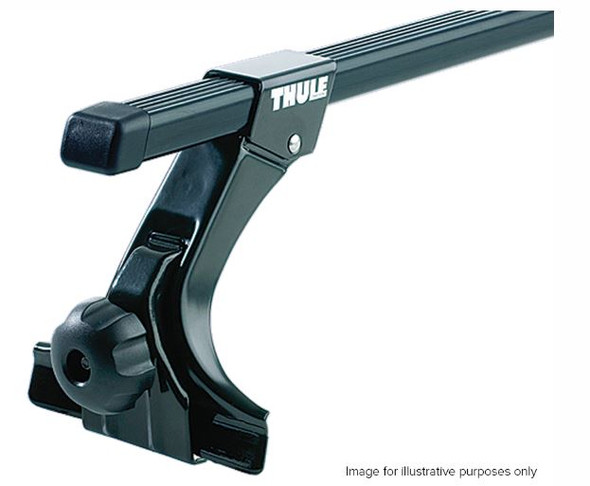 Thule gutter mount roof bars 1630mm for Discovery 2