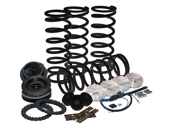 Range Rover P38 Heavy-Duty Air Spring to Coil Suspension Conversion Kit from JGS4x4