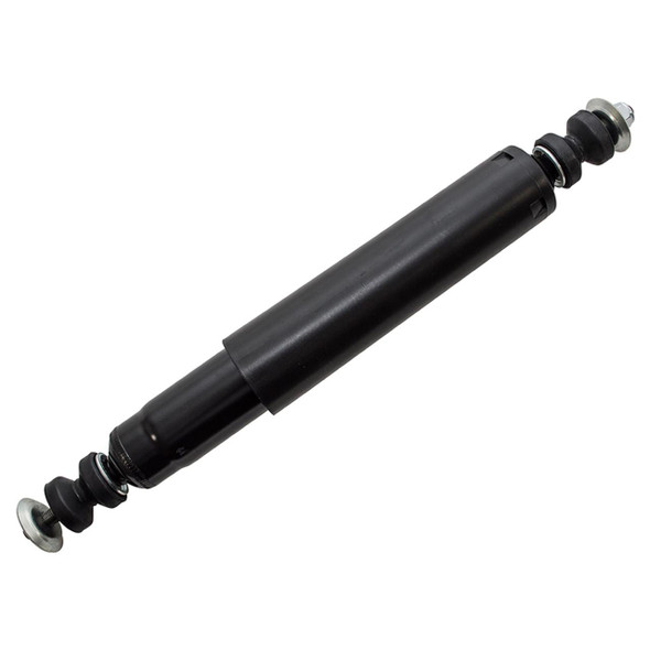 BOGE Front Shock Absorber, durable black suspension component for Defender 110/130 models.