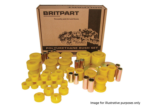 Freelander 1 Yellow Polyurethane Suspension Bush Kit from JGS4x4