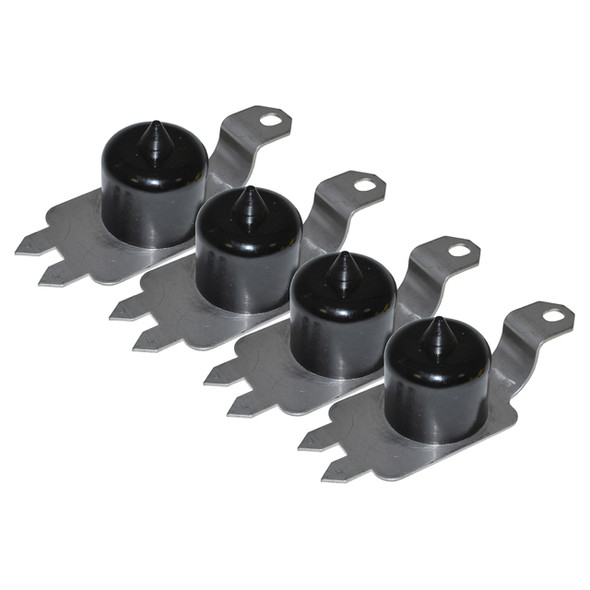 Discovery 2 Polyurethane Standard Height Front & Rear Bump Stops Black from JGS4x4