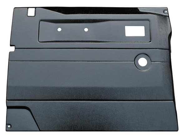 Britpart Front Left Door Casing For Lift Up Handles - DA2441, vehicle door casing for Defender 90/110 with cutouts for handles and window mechanism.