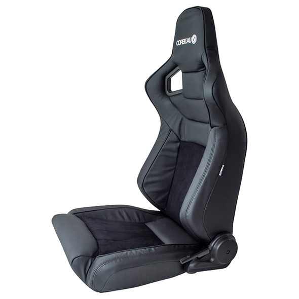 Defender Leather/Alcantara RRS Low Base Seat Pair Corbeau - DA7317 Defender Leather/Alcantara RRS Low Base Seat Pair Corbeau - DA7317