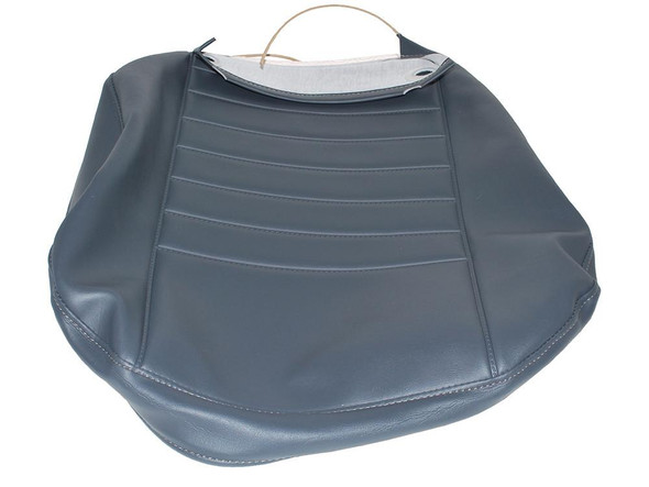 Britpart Front Outer Seat Cushion Cover Grey for Defender, automotive seat cover in grey colour with stitched design.