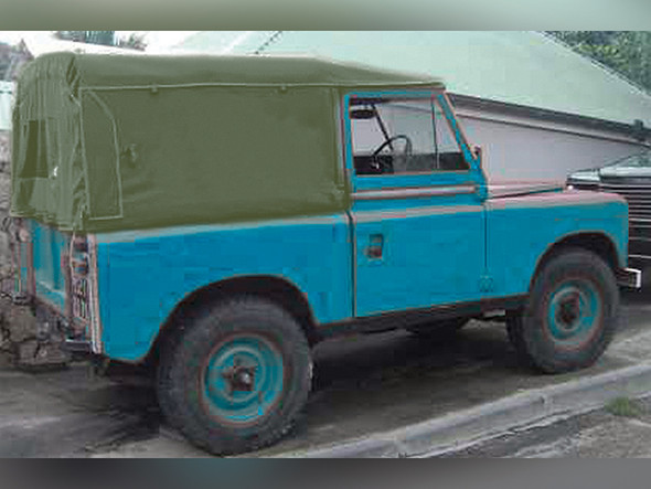 Series SWB Full Hood without Windows Khaki from JGS4x4