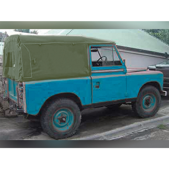 Series SWB Full Hood without Windows Khaki from JGS4x4