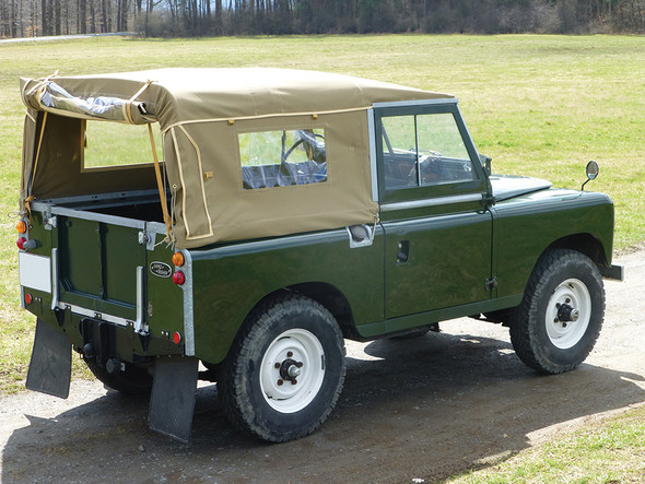 Series SWB Full Hood with Windows Sand from JGS4x4