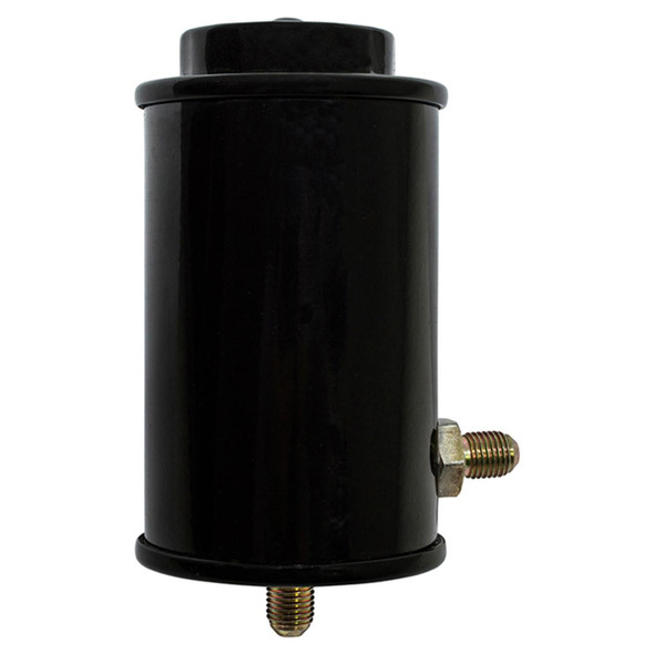 Product OEM Parts Clutch and Brake Reservoir Tank, black cylindrical reservoir tank with mounting threads for Series 2 and 2a vehicles.