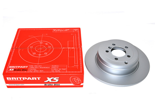 Range Rover L322 Rear Solid Brake Discs-Exact OEM Specification from JGS4x4