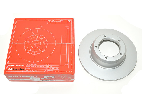 Rear Solid Brake Discs - Exact OEM Specification for Defender 110/130 from JGS4x4