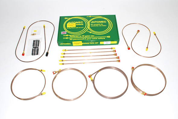 Range Rover Classic 1987-1995 Right Hand Drive Ready Made Brake Pipe Set from JGS4x4
