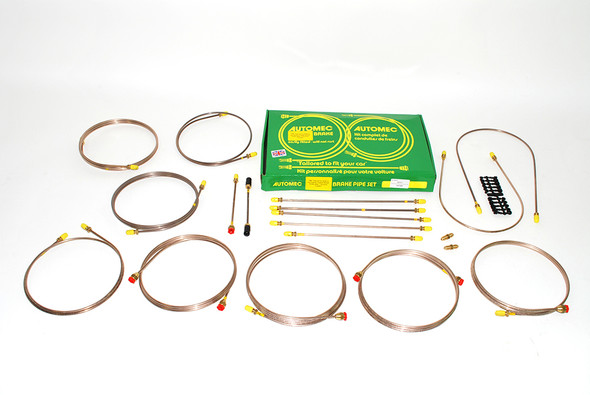 Range Rover Classic 1992-1995 Right Hand Drive Ready Made Brake Pipe Set from JGS4x4