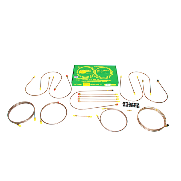 Range Rover Classic 1979-1986 Left Hand Drive Ready Made Brake Pipe Set from JGS4x4