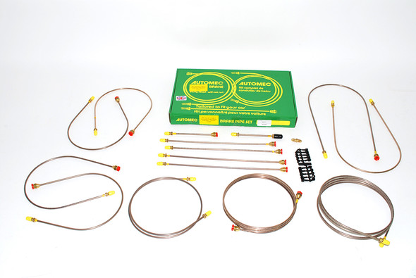 Range Rover Classic 1986-1993 Left Hand Drive Ready Made Brake Pipe Set from JGS4x4