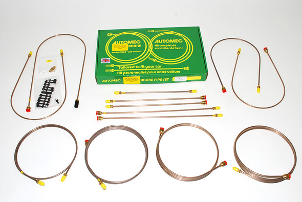Discovery 1 200 TDi 1989-1992 Right Hand Drive Ready Made Brake Pipe Set from JGS4x4