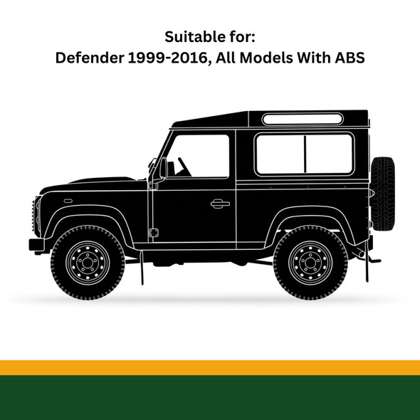 Product OEM Parts Swivel Housing Full Repair Kit OEM with ABS for Defender, showing various components including a black swivel housing, gaskets, seals, and hardware parts arranged on a white background for automotive repair.