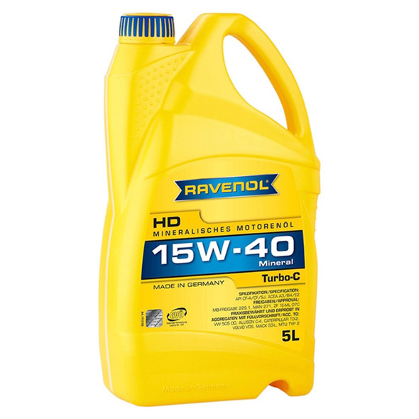 Turbo-C HD-C SAE 15W-40 Engine Oil 5 Litre Ravenol from JGS4x4