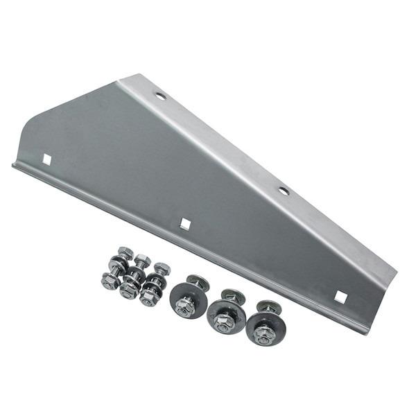 Defender Stainless Steel Front Left Hand Side Mudflap Bracket from JGS4x4
