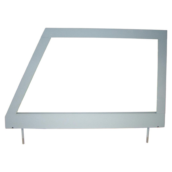 Direct Replacement Left Hand Front Door Top for Series 2, 2a and 3 - MTC5383, car door top panel in white with mounting pins