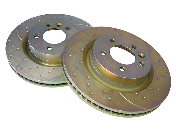 Discovery 3 Front Vented Brake Discs EBC Brakes Performance Upgrade from JGS4x4