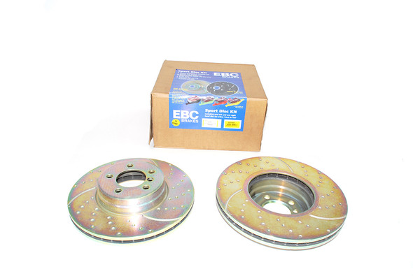 Range Rover L322 Front Brake Discs Vented EBC Performance Upgrade Brakes from JGS4x4