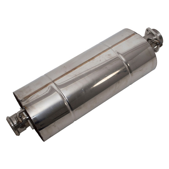 Defender Exhaust Centre Silencer Double SS from JGS4x4