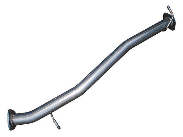 Britpart Puma Front Exhaust Silencer Replacement Pipe for Defender 110, metallic exhaust pipe for front silencer replacement. Britpart Puma Front Exhaust Silencer Replacement Pipe for Defender 110, metallic exhaust pipe for front silencer replacement.