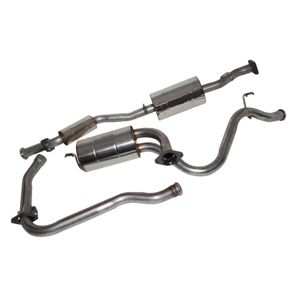 Defender 90 Stainless Steel Exhaust System Double SS from JGS4x4