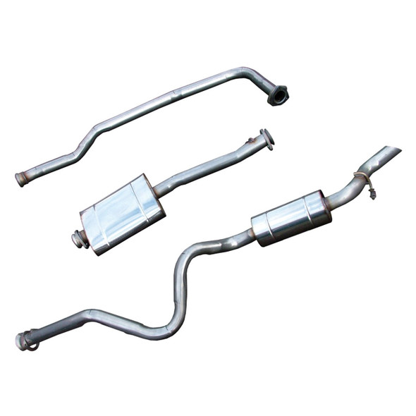 Defender 110 Stainless Steel Exhaust System Double SS - DA4229 from JGS4x4