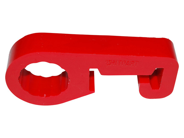 High Lift Jack Anti-Rattle Handle Clamp Red from JGS4x4