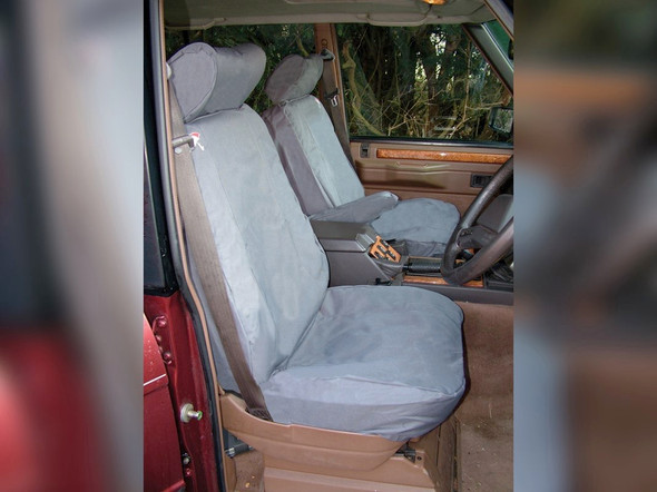 Range Rover Classic Front Waterproof Grey Seat Covers 4 Door from JGS4x4