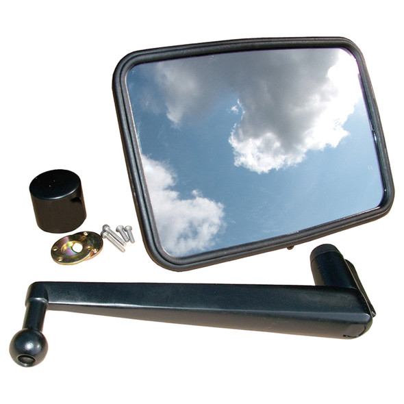 Defender Unbreakable Flat Mirror Kit with Short Arm from JGS4x4