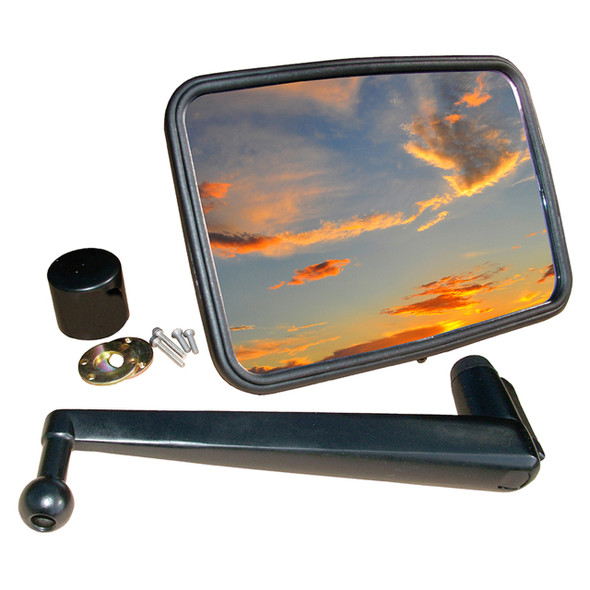Defender Unbreakable Convex Mirror Kit with Long Arm from JGS4x4