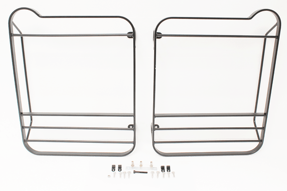 Defender Hinged Rear Lamp Guard Pair Square from JGS4x4