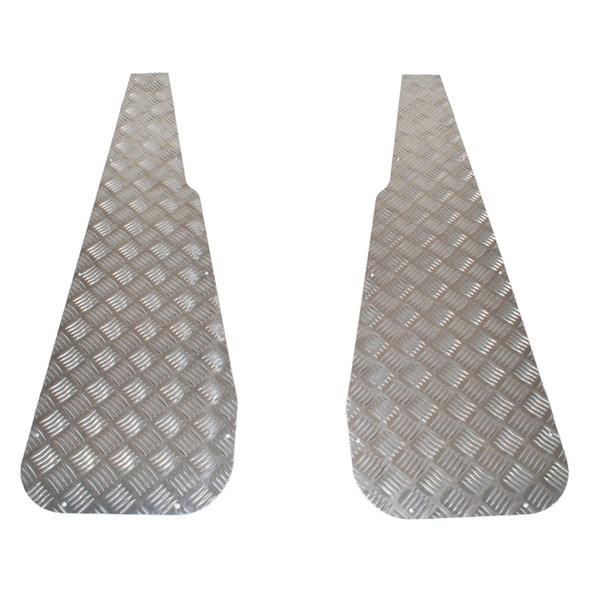 Series Chequer Plate Wing Top Pair from JGS4x4