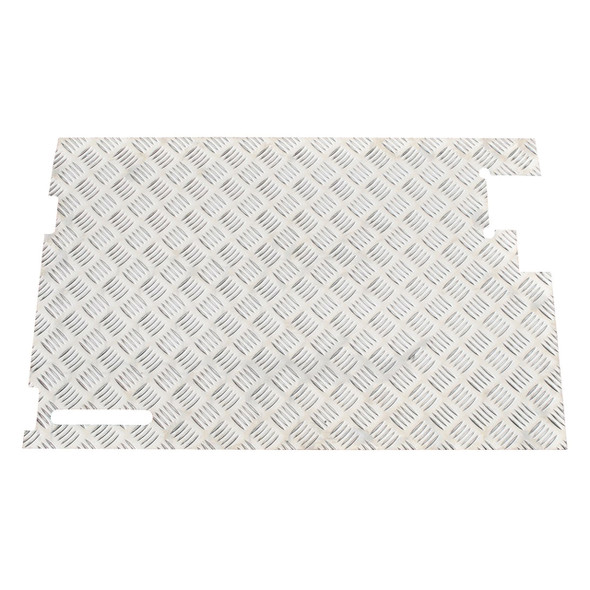 Defender & Series Chequer Plate Rear Door from JGS4x4