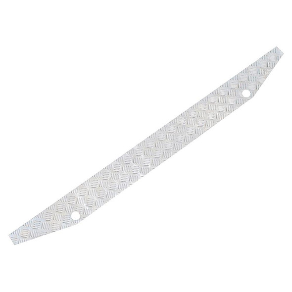 Britpart Rear Crossmember Chequer Plate for Defender - DA2061, metallic chequer plate for rear crossmember of Land Rover Defender.