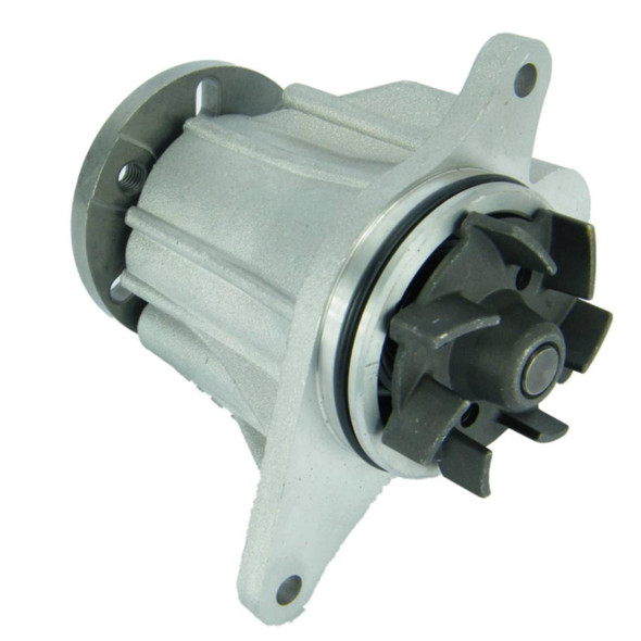 SKF Water Pump SKF OE Quality for Range Rover Sport 2.7 TDV6, an engine water pump with metallic casing and black plastic impeller for vehicle cooling system.